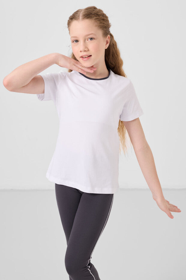 Antrasit İspanyol Paça Tayt Tshirt Takım