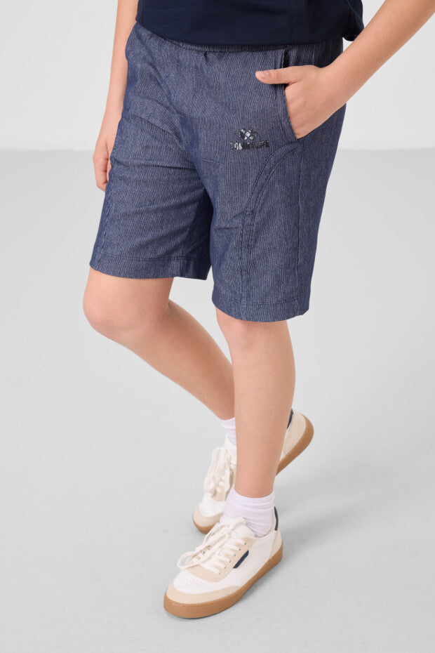 Erkek Çocuk Laci Tshirt Kot Şort Takım