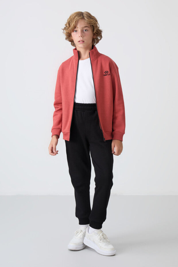 Kiremit Rengi Eşofman Takımı