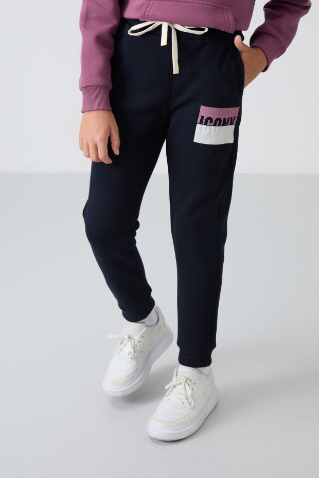 Gül Kurusu Kapüşonlu Eşofman Takımı