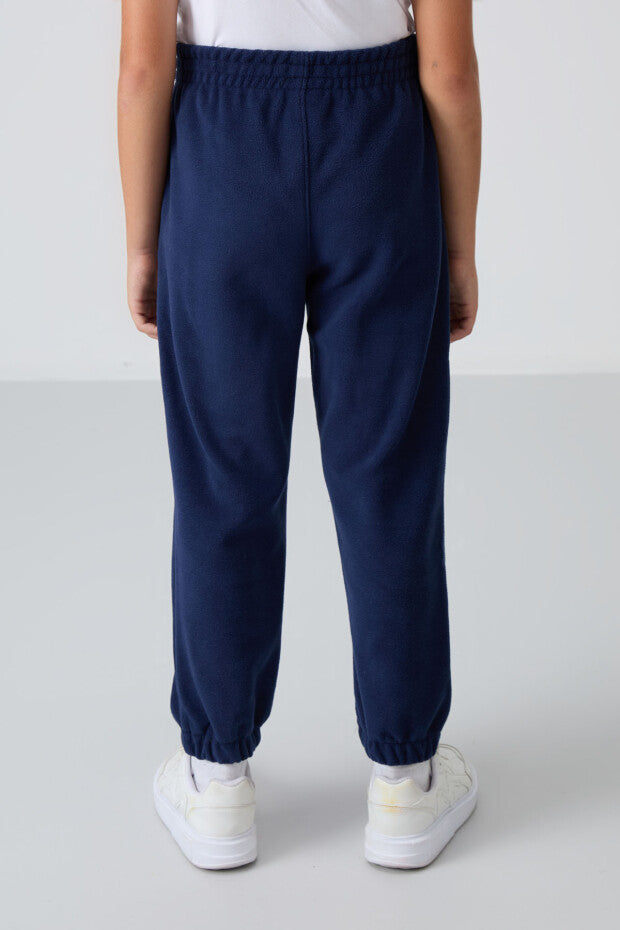 Erkek Çocuk Polar Eşofman Altı Lacivert