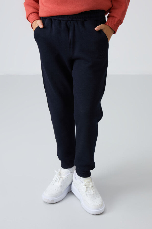 Kiremit Rengi Pamuklu Eşofman Takımı