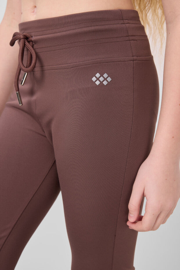 Kahve Rengi İspanyol Paça Tayt