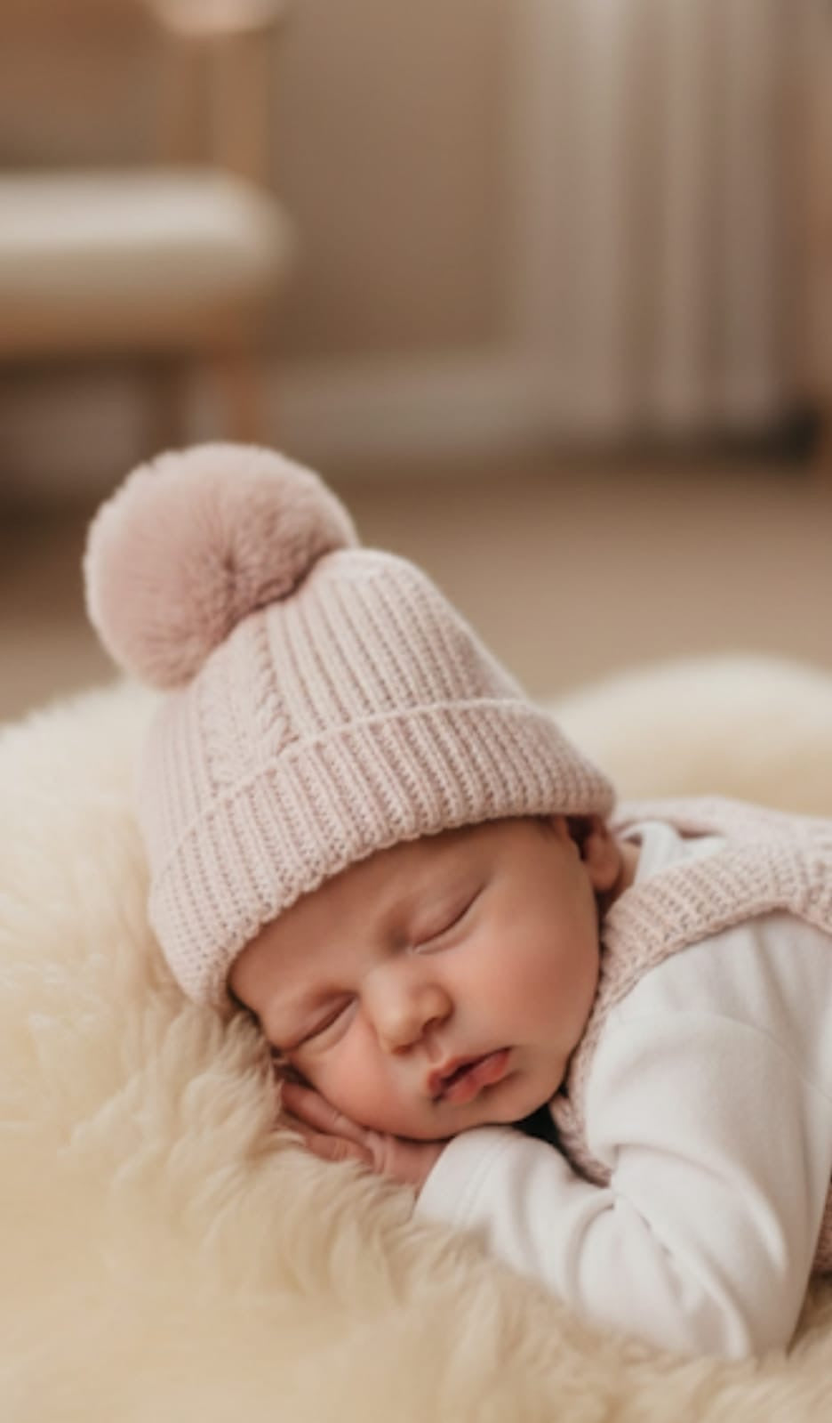Yenidoğan Kız Bebek Triko 5’li Hastane Çıkışı Seti | Kişiselleştirilebilir | Salopet + Hırka + Body + Şapka + Battaniye