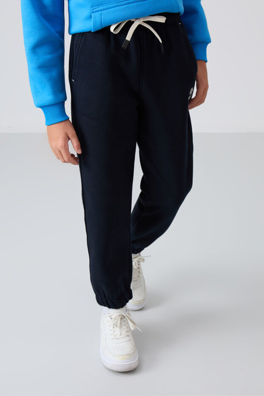 Pamuklu Lacivert Eşofman Altı Erkek Çocuk