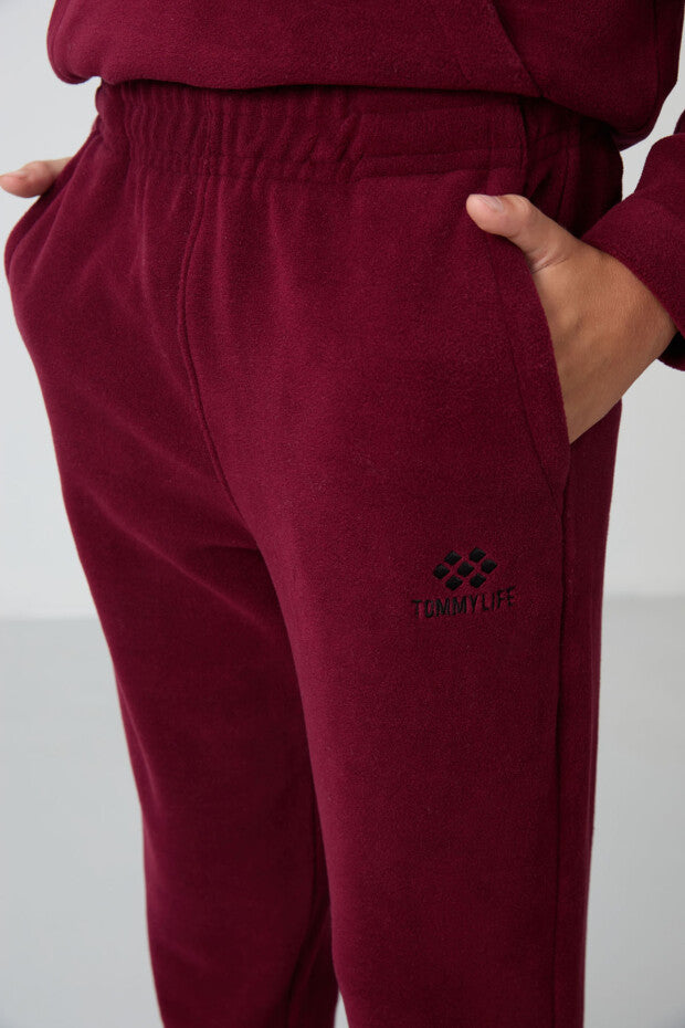 Dik Yaka Polar Eşofman Takımı Erkek Çocuk