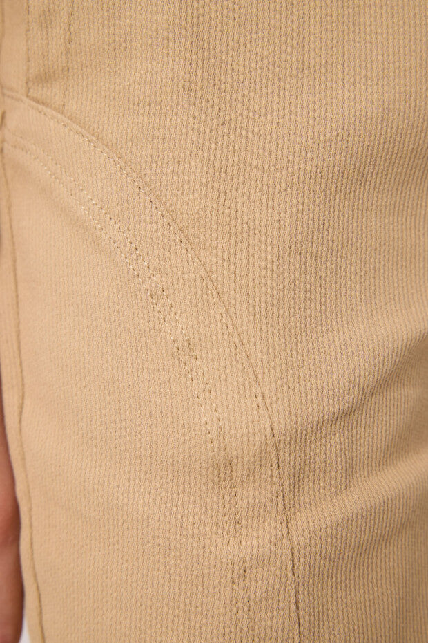 Erkek Çocuk Tarçın Tshirt Bej Şort Takım