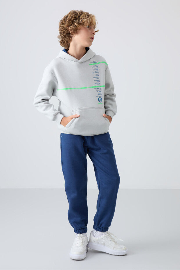 Parlament Mavi Pamuklu Jogger Eşofman Altı