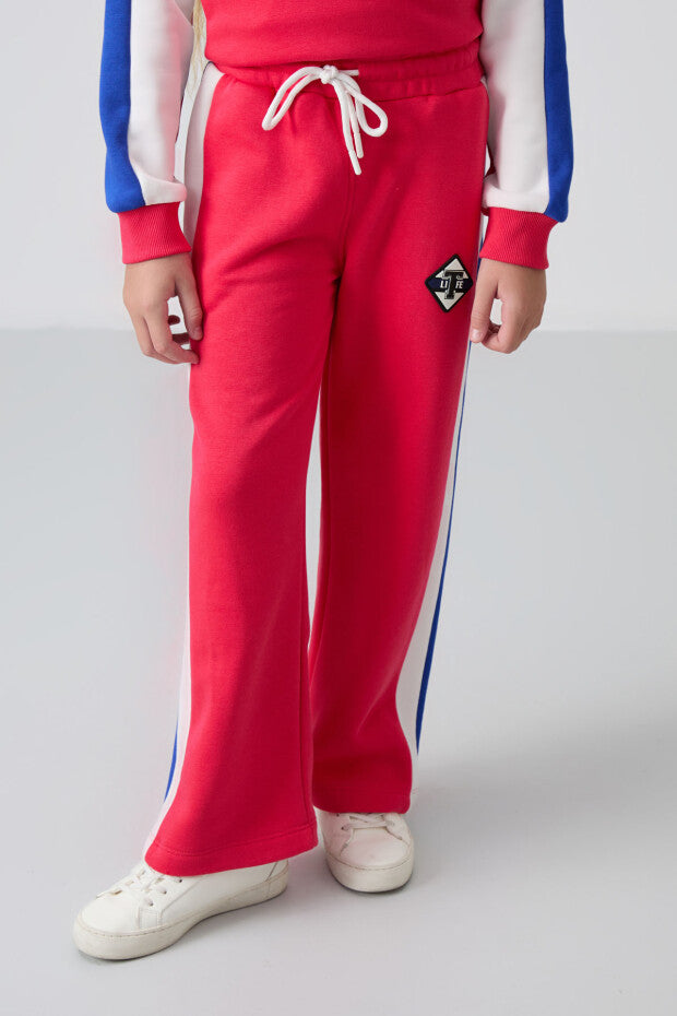 Kız Çocuk Pamuklu Eşofman Takımı