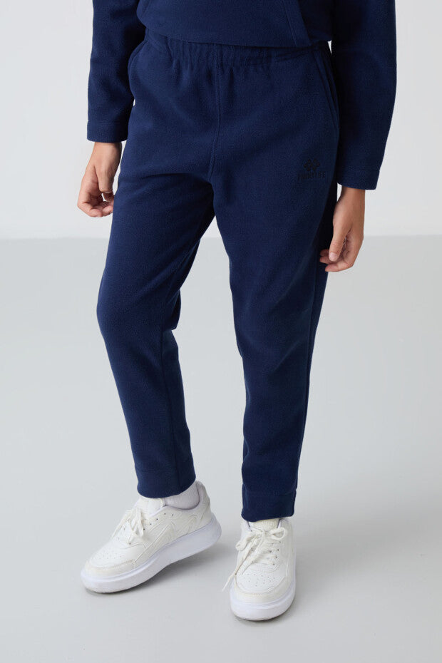 Lacivert Dik Yaka Polar Eşofman Takımı