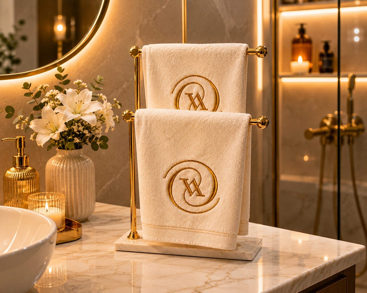 Dekoratif Banyo Havlusı