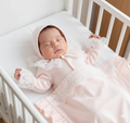 Kız Bebek Dantel Detaylı Battaniyeli Yenidoğan Hastane Çıkışı Seti 0–3 Ay