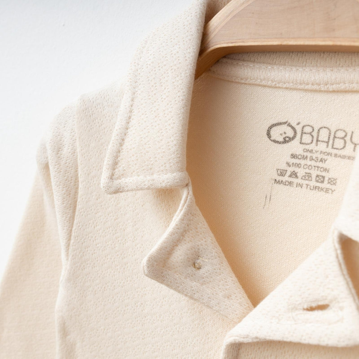 Erkek Bebek Jakarlı Yakalı Tulum – 0-3 / 3-6 Ay