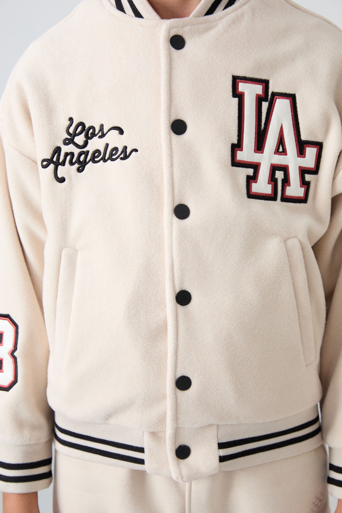 Erkek Çocuk Polar Kolej Ceketi