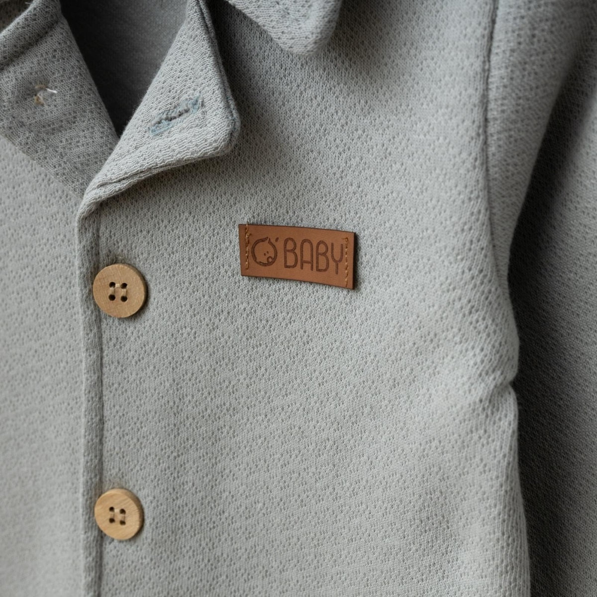 Erkek Bebek Jakarlı Yakalı Tulum – 0-3 / 3-6 Ay