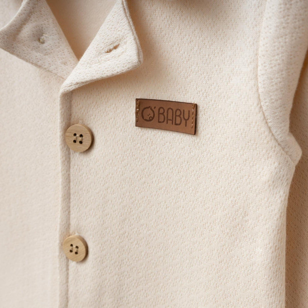 Erkek Bebek Jakarlı Yakalı Tulum – 0-3 / 3-6 Ay