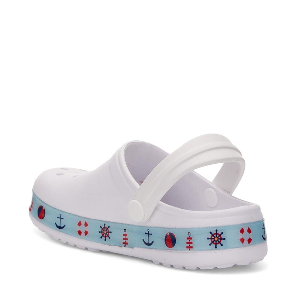 Ayıcık Figürlü Beyaz Çocuk Terlik