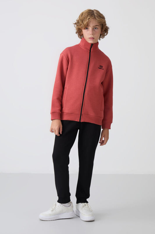 Kiremit Rengi Eşofman Takımı