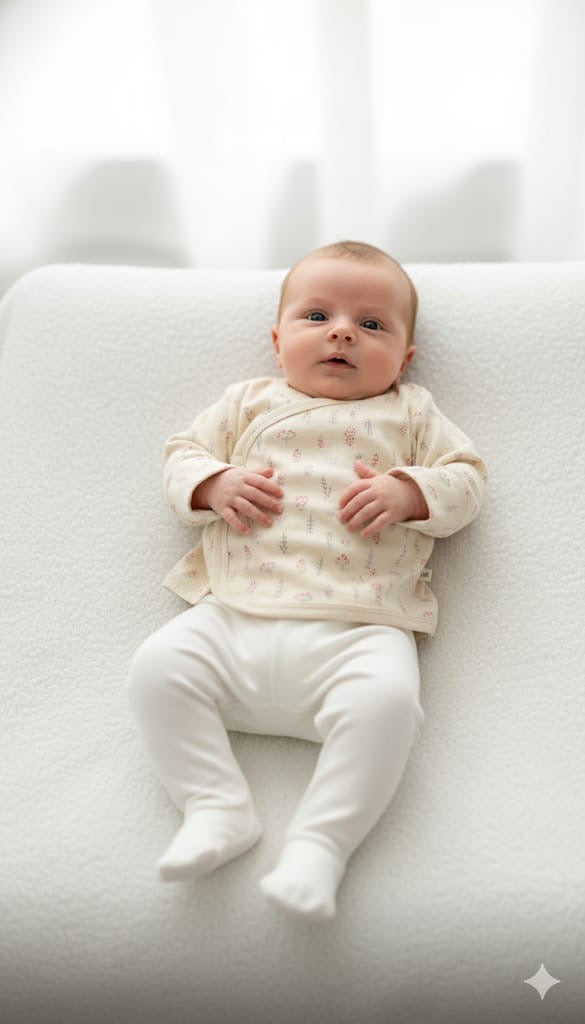 Kız Bebek 0-3 Ay Kişiselleştirilebilir Kokina 10’lu Set – Organik Pamuk Hastane Çıkışı